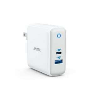 ANKER A2322K21 POWERPORT ATOM III(TWO PORTS) WHITE