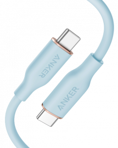 ANKER POWERLINE III FLOW USB-C TO USB-C CABLE BLUE
