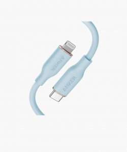 ANKER POWERLINE III FLOW USB-C WITH LIGHTNING CONNECTOR 3FTBLUE