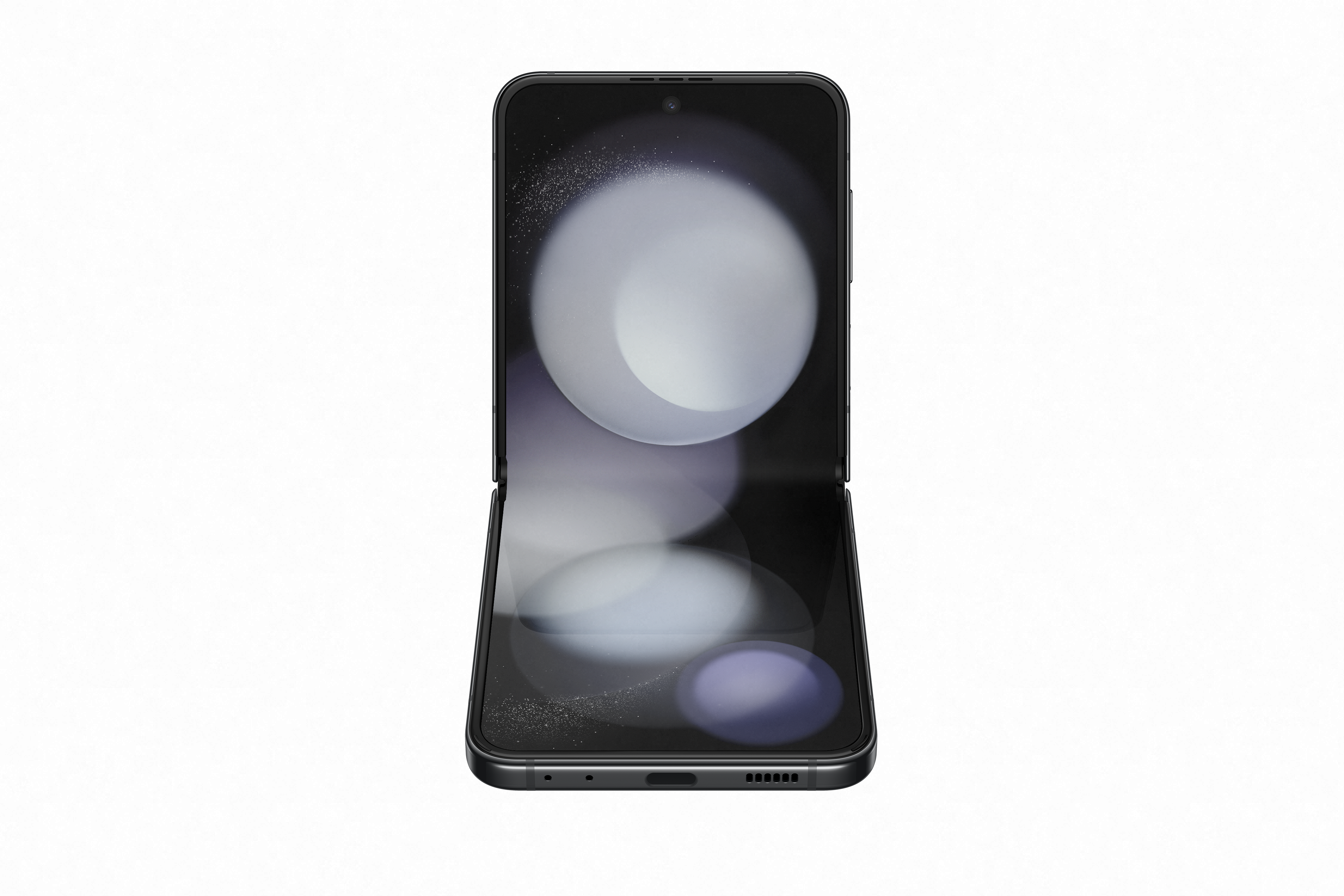 sm-f731_zflip5_fronttabletop_graphite_230511